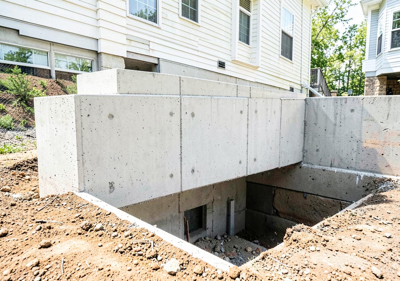 Foundation home improvement project
