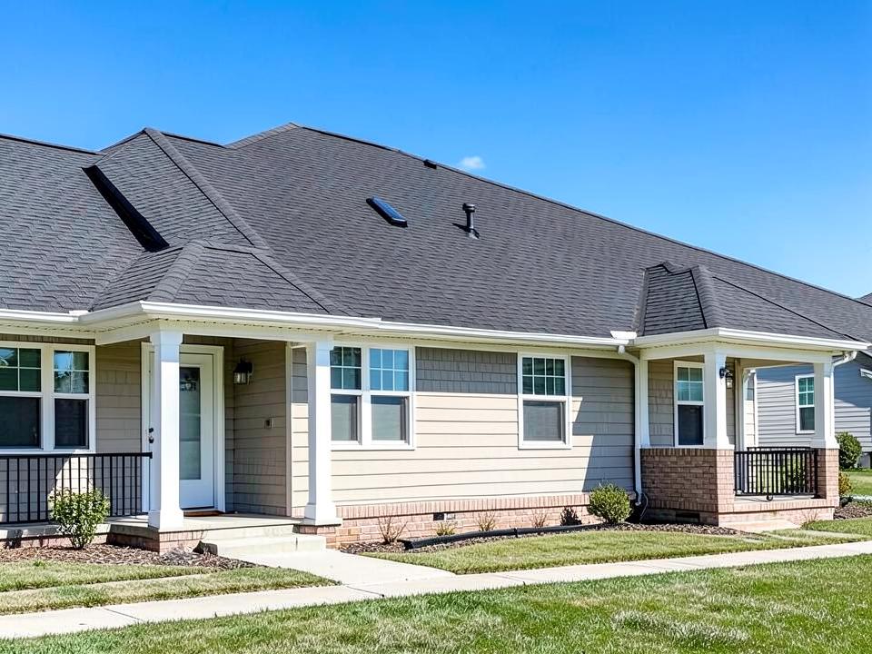Roofing home improvement project
